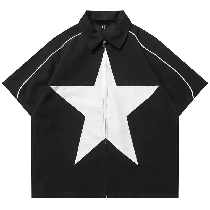 NB Star Splicing Shirt