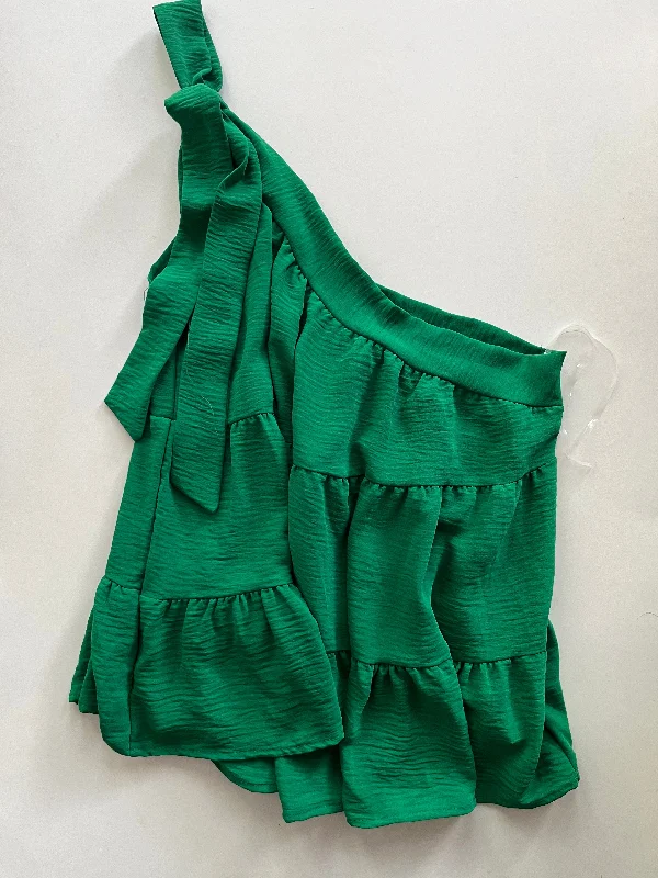 Blouse Sleeveless By Ee Some In Green, Size: M