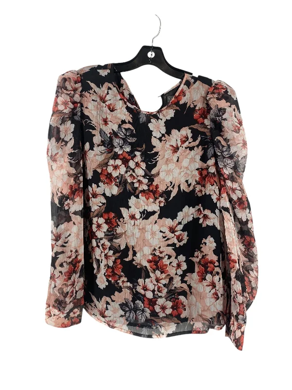 Top Sleeveless By Vince Camuto In Floral Print, Size: S