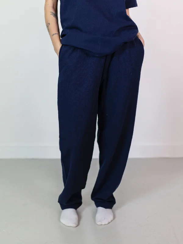 FRUIT SWEATPANTS U/ ELA - NAVY