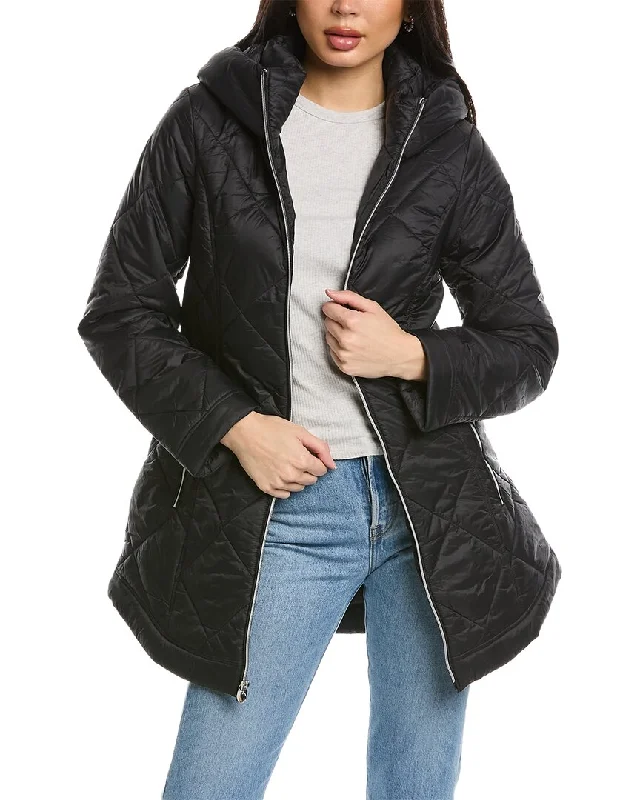 Laundry by Shelli Segal Quilted Coat