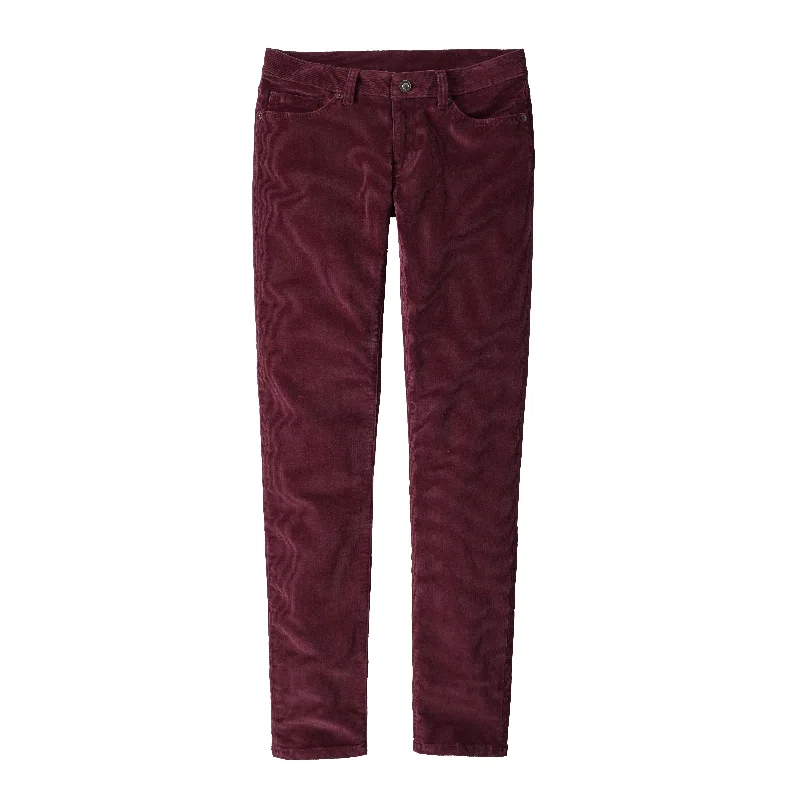 Women's Fitted Corduroy Pants