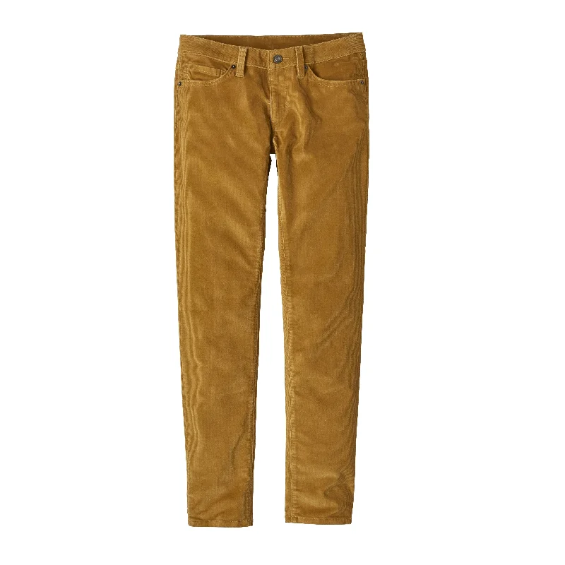 Women's Fitted Corduroy Pants