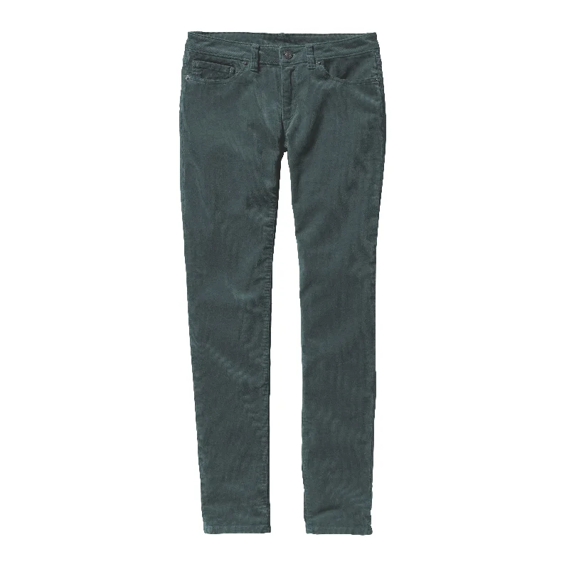 Women's Fitted Corduroy Pants