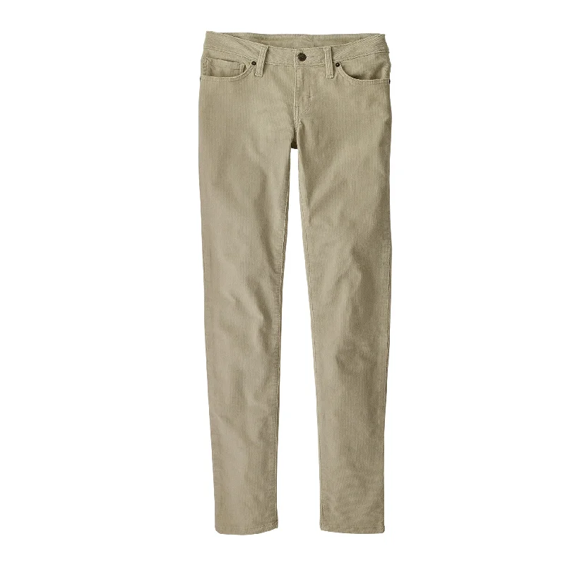 Women's Fitted Corduroy Pants