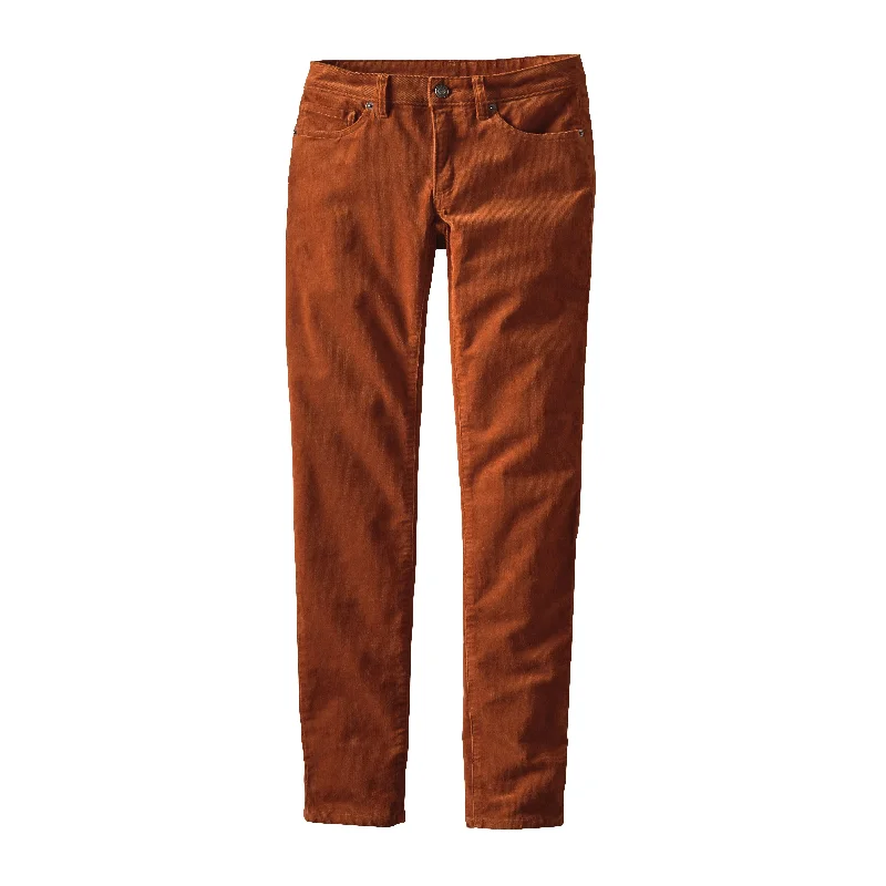 Women's Fitted Corduroy Pants