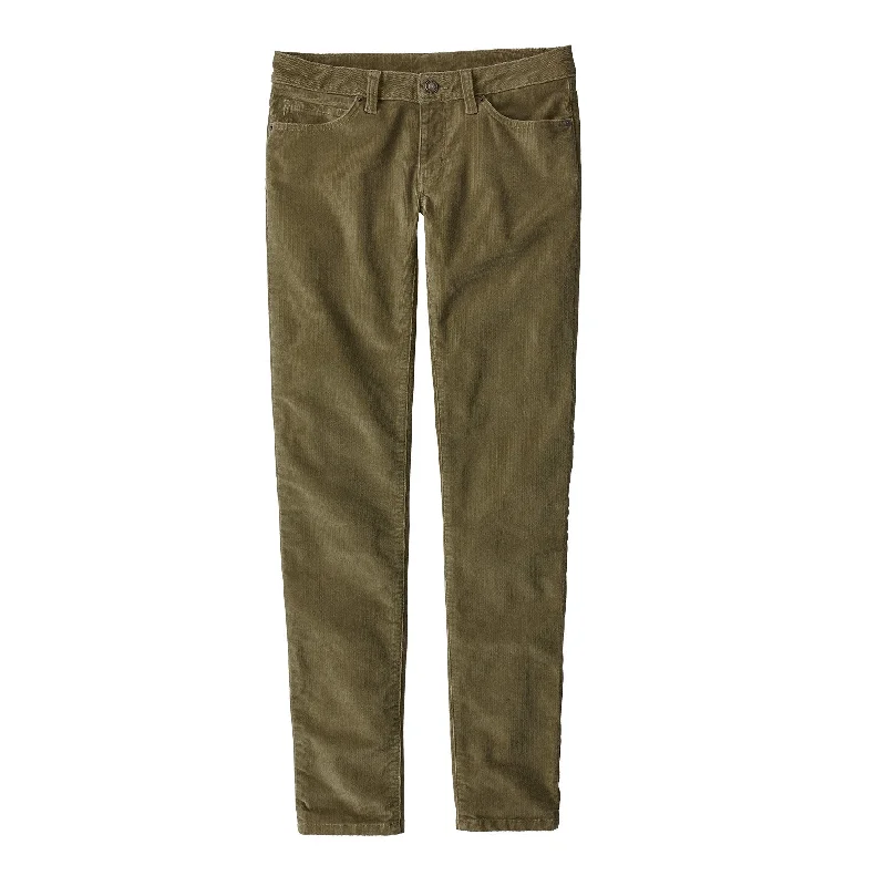 Women's Fitted Corduroy Pants