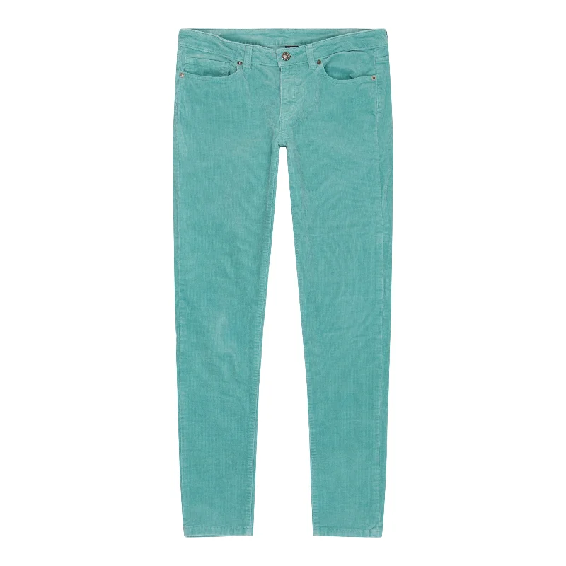 Women's Fitted Corduroy Pants