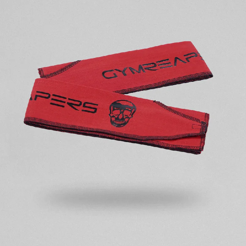 Strength Wrist Wraps - Adjustable Support - Red