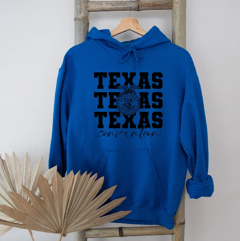 Black Emblem TX FFA Hoodie (S-3XL) Unisex - Multiple Colors!