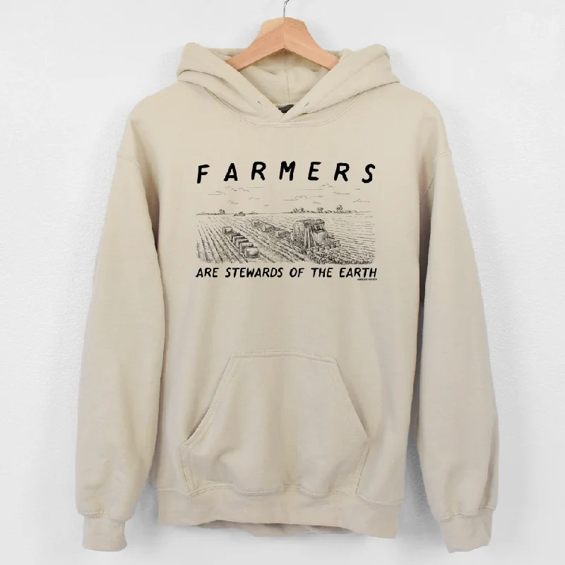 Farmers Are Stewards of the Earth Hoodie (S-3XL) Unisex - Multiple Colors! (Copy)