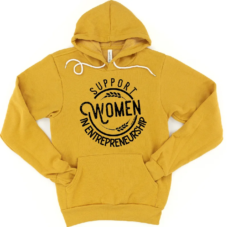 Support Women in Entrepreneurship Hoodie (S-3XL) Unisex - Multiple Colors!