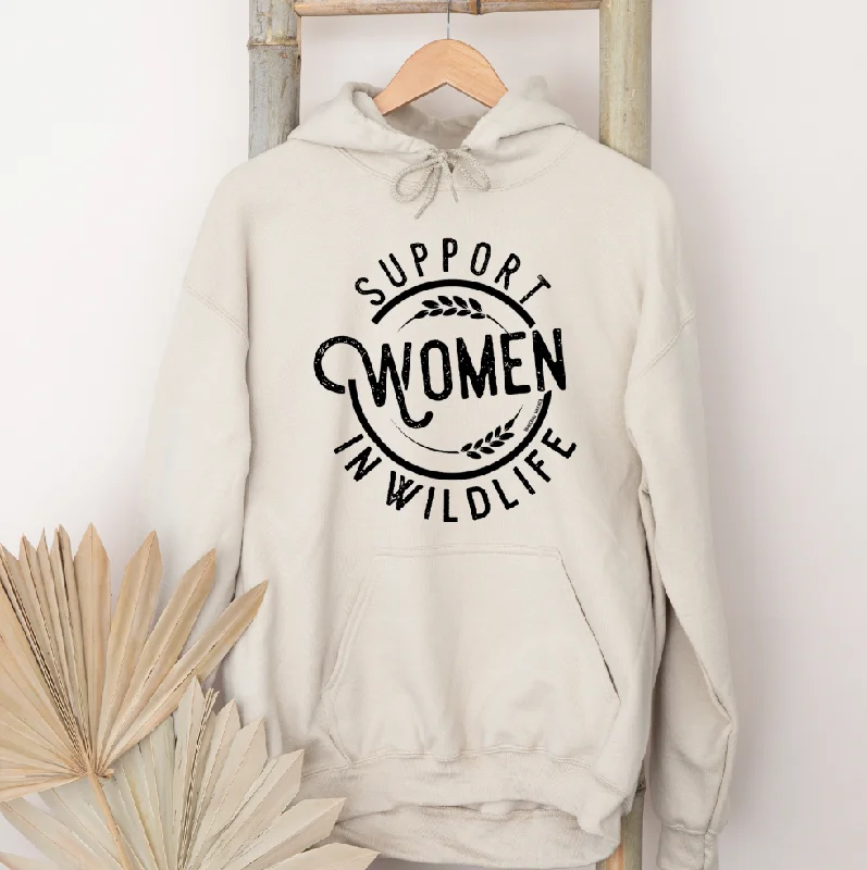 Support Women in Wildlife Hoodie (S-3XL) Unisex - Multiple Colors!