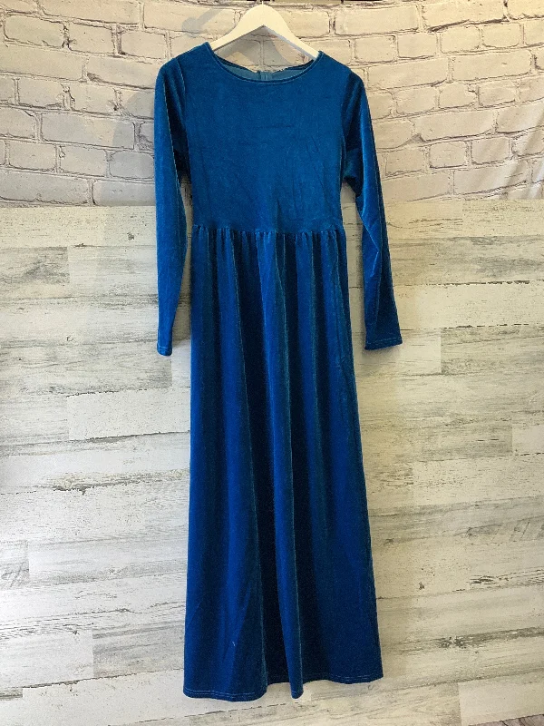 Dress Party Long By Cmf In Blue, Size: M